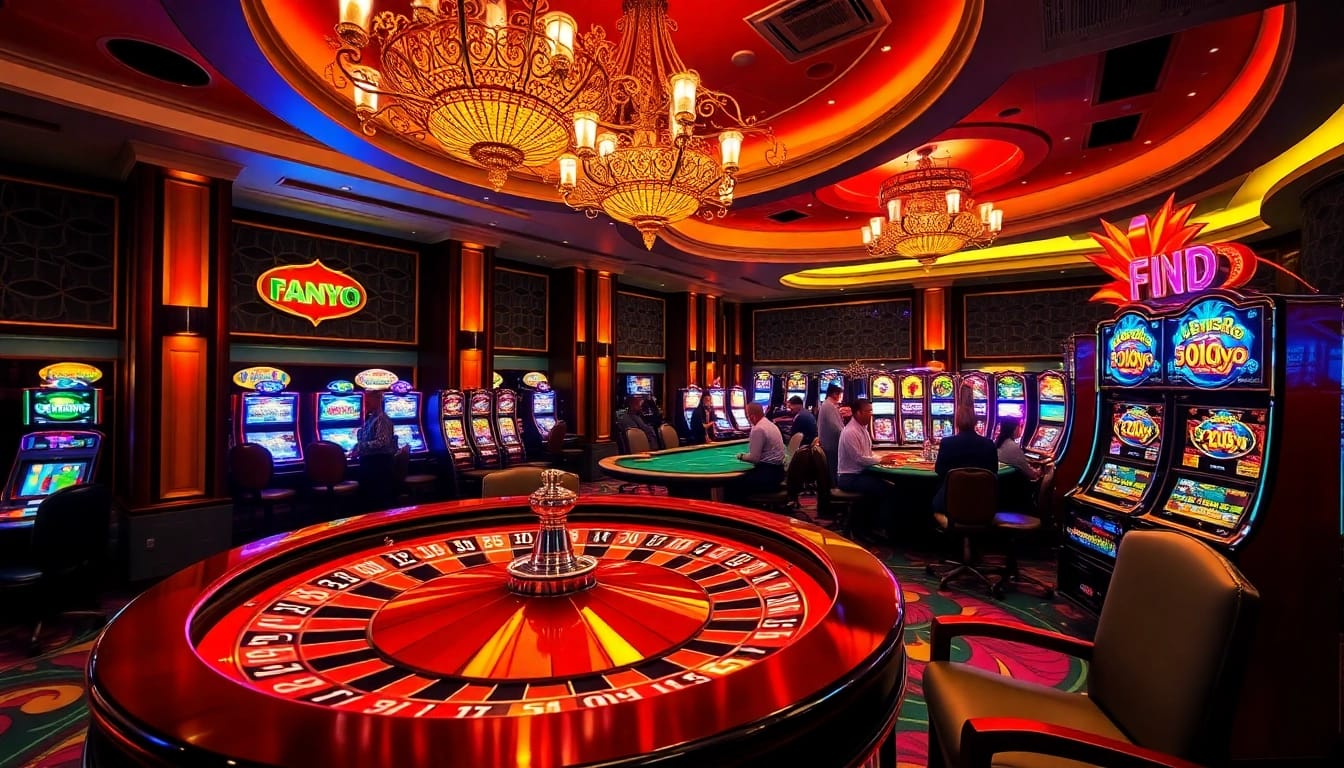 Experience thrilling gameplay at Fun79 with poker, roulette, and vibrant slot machines.