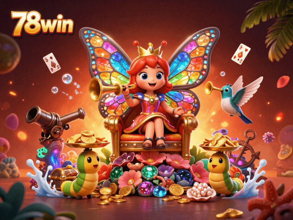 Engage in thrilling gameplay at 78win with vibrant characters and dynamic casino elements.