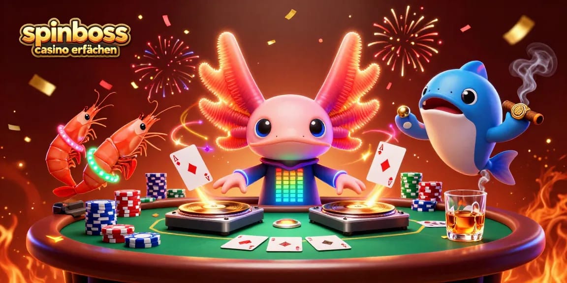 Erfahren Sie mehr über spinboss casino erfahrungen in einer lebendigen Casino-Szene mit dem DJ Axolotl.