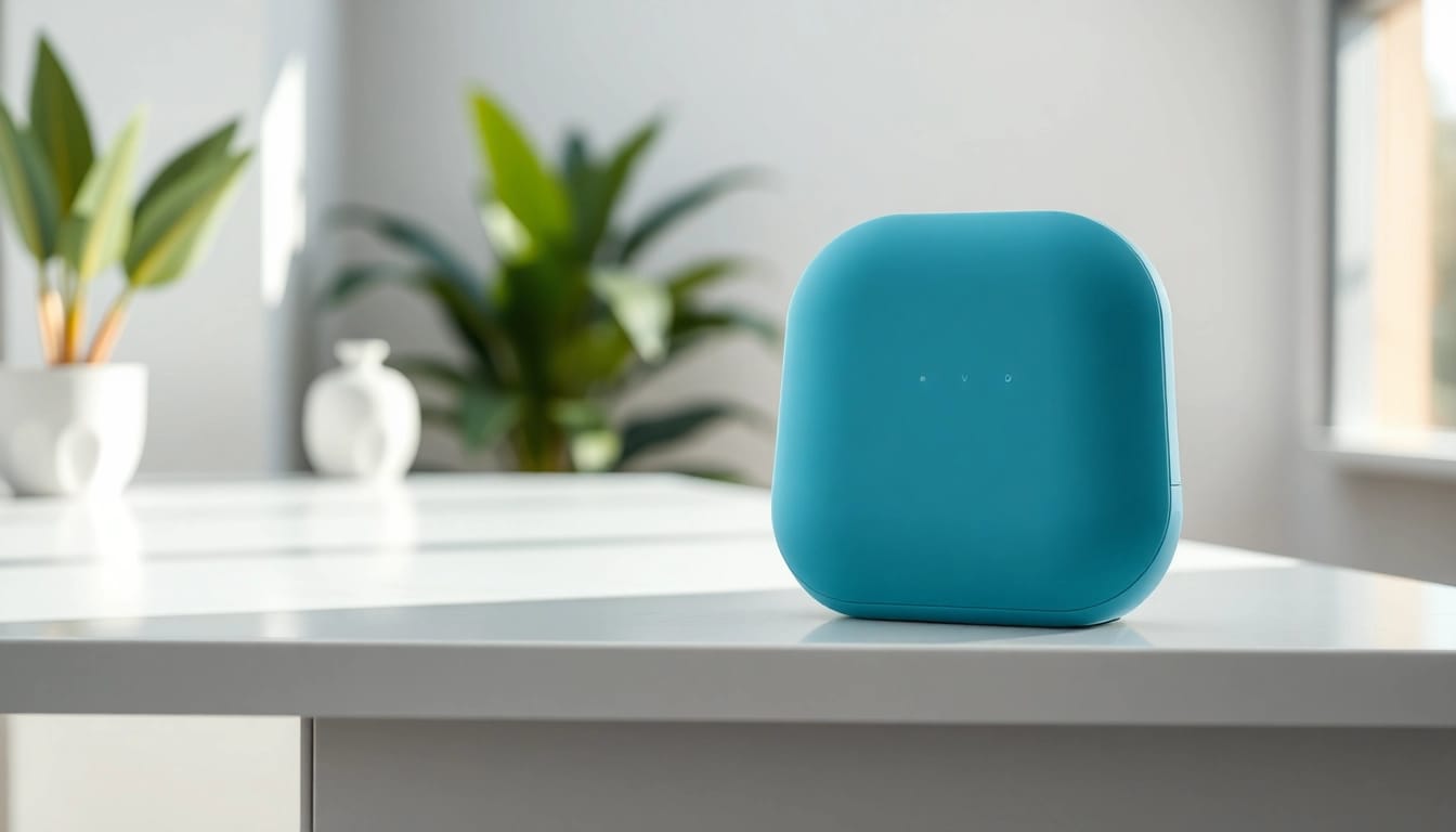 Erleben Sie evodrop, ein innovatives Produkt in einer modernen Umgebung.