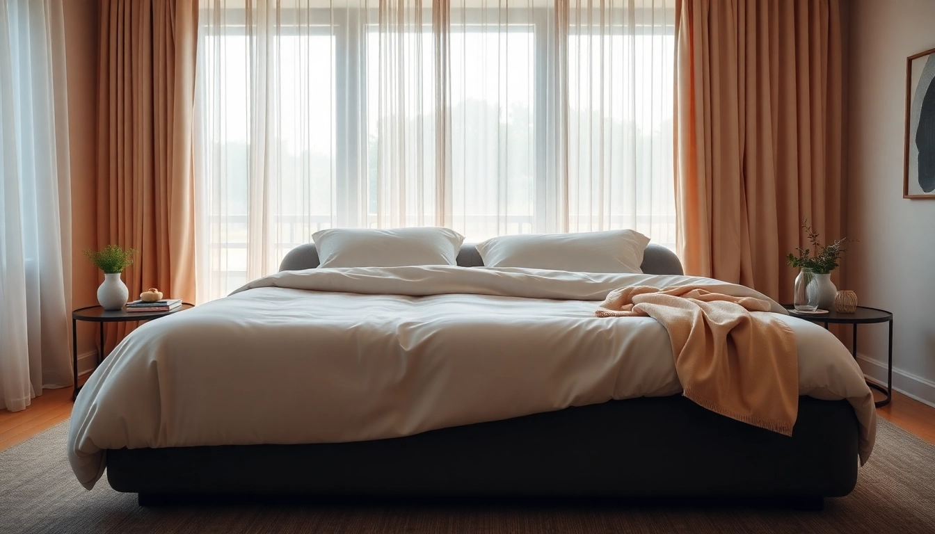 Wasserbett Bocholt in a serene bedroom atmosphere with inviting decor.