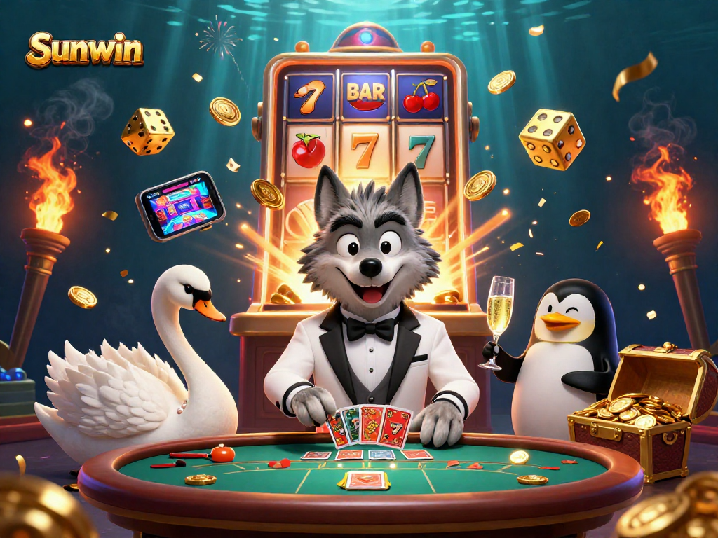 Experience Sunwin's thrilling casino gaming with exciting characters and vibrant visuals as you play!