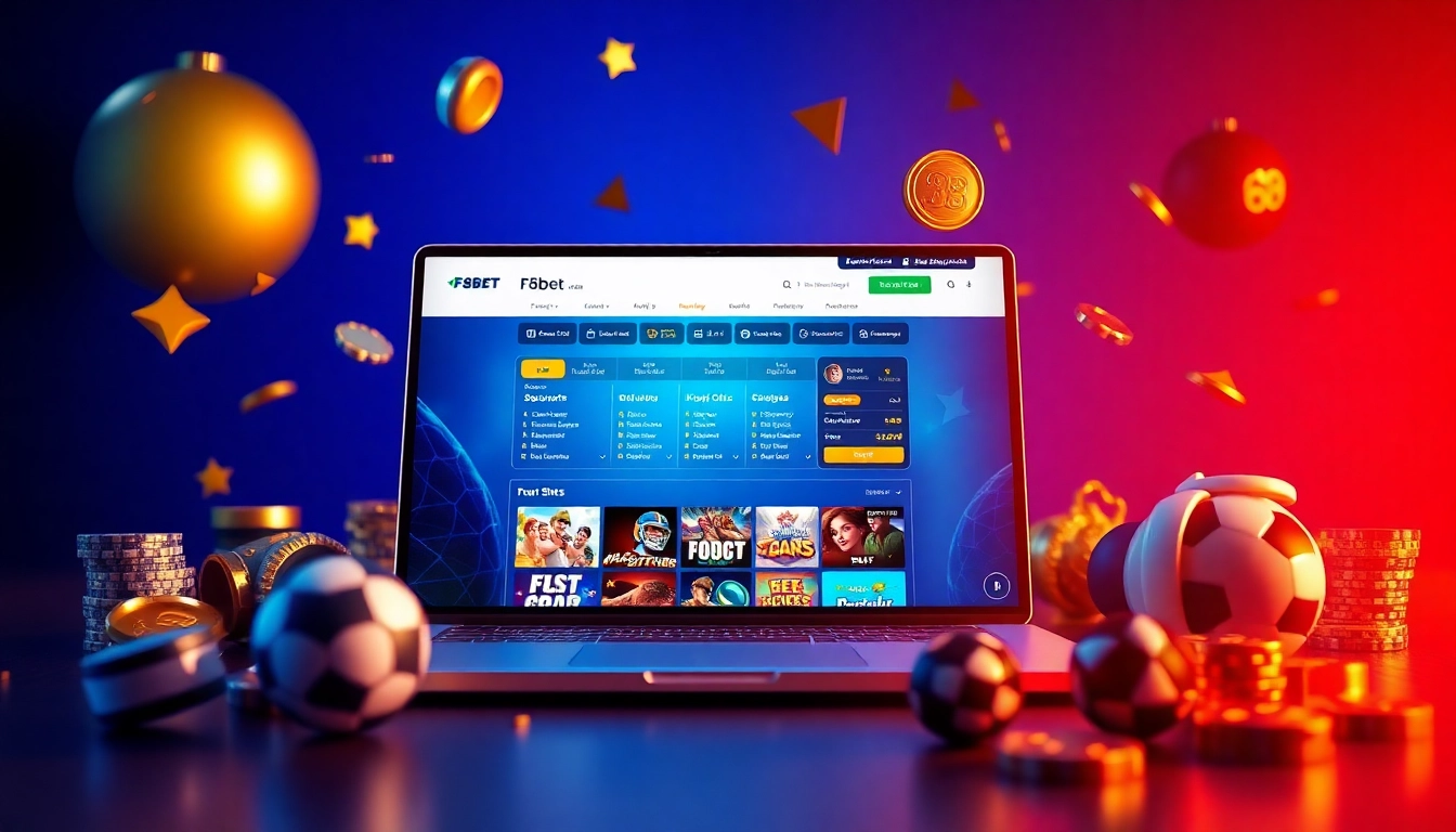 F8bet online betting platform showcasing sports, casino games, and user-friendly design.
