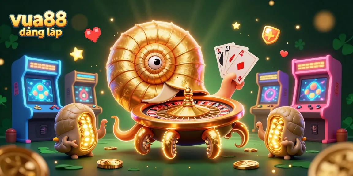 Play games at vua88 đăng nhập with colorful characters and engaging casino elements in a vibrant 3D scene.