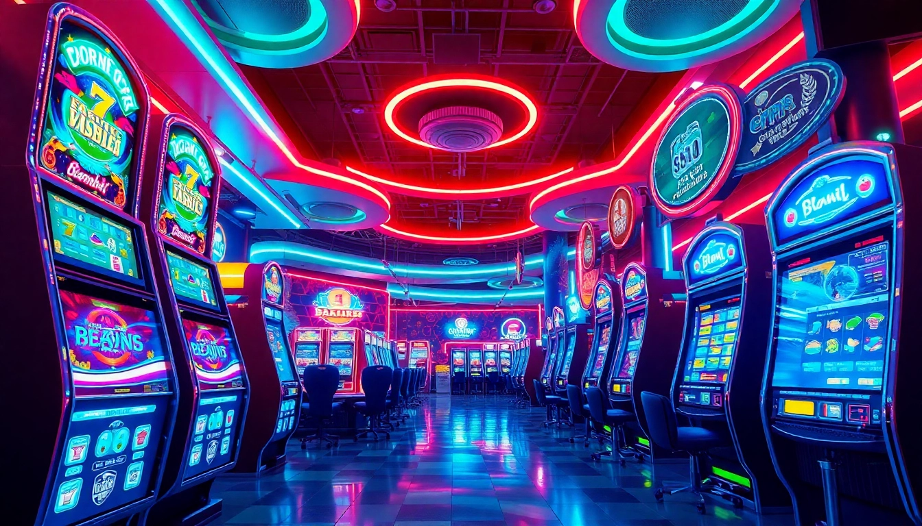 Experience casino bonus ohne einzahlung deutschland through vibrant slots in a lively setting.