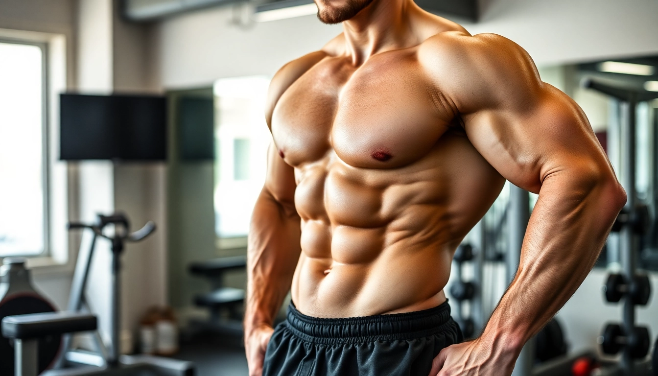 Bild von Unique Pharma Steroids in einem Fitnesskontext mit Sportlern und Supplements