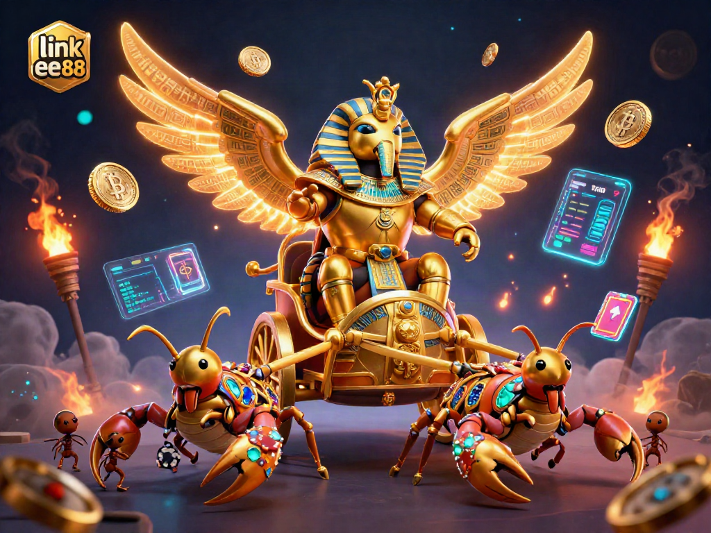Experience exciting gameplay with link ee88 featuring bold characters and vibrant casino elements.