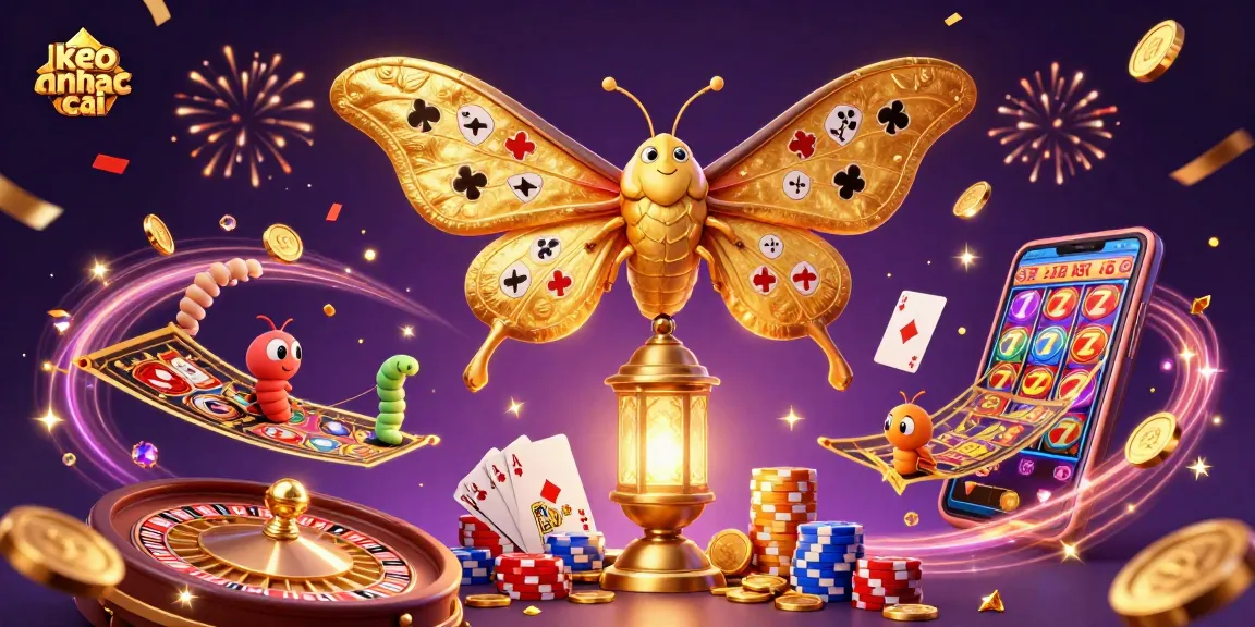 Engage with the exciting world of keo nha cai showcasing vibrant casino scenes and thrilling gaming elements.