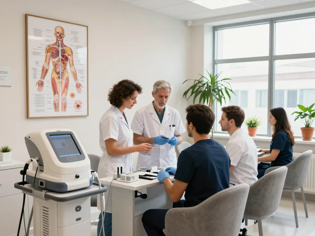 Konsultation in einer Haartransplantationsklinik in Istanbul, mit modernen Techniken und professioneller Umgebung.