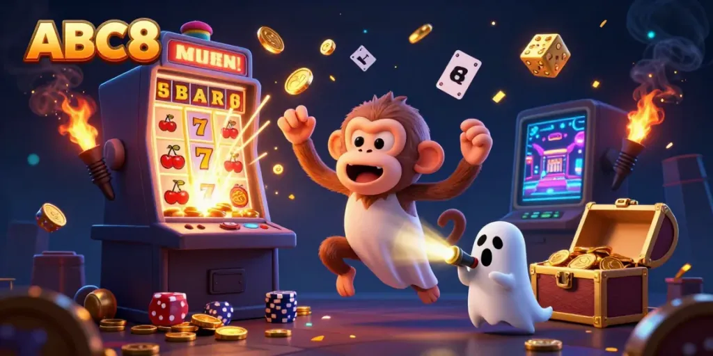 ABC8 brings the excitement of haunted casinos to life with playful ghostly characters and jackpot moments.