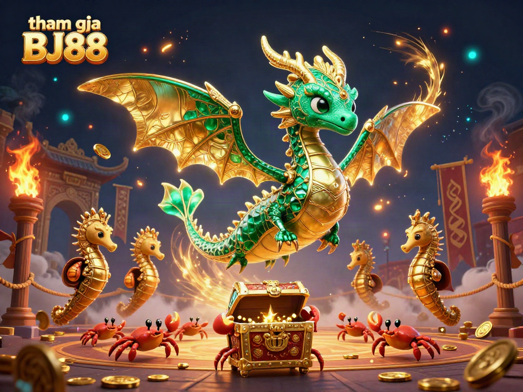 Join the fun at tham gia BJ88 with emerald sea dragons and treasure-filled arenas.