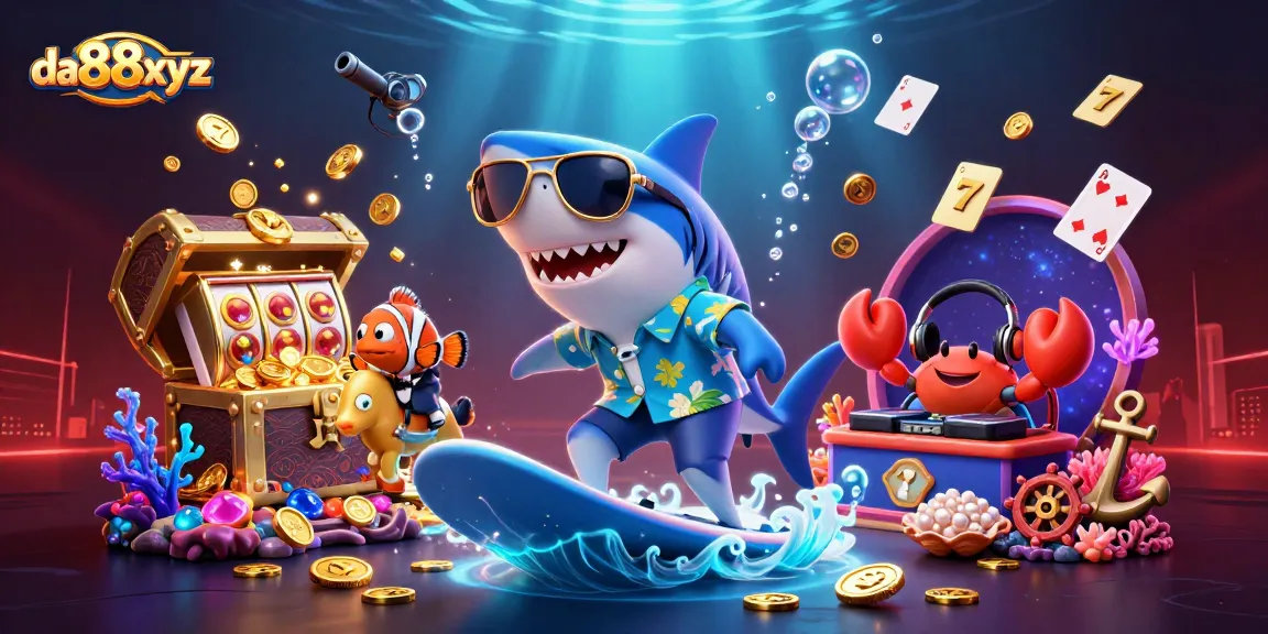 Experience thrilling moments with da88xyz in a vibrant underwater casino adventure.
