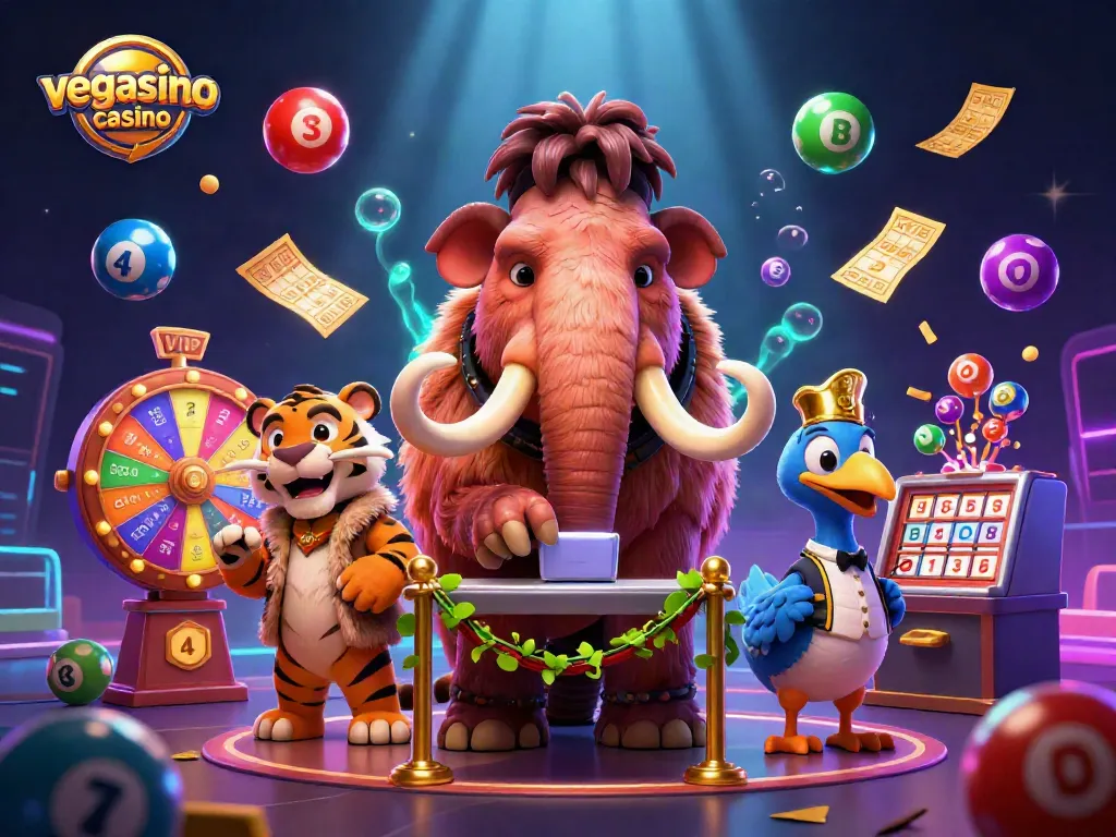 Experience the excitement of vegasino casino with dynamic gaming elements and vibrant characters.