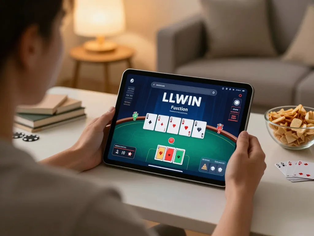 Engaging in LLWIN Function for online poker strategy in cozy home setting