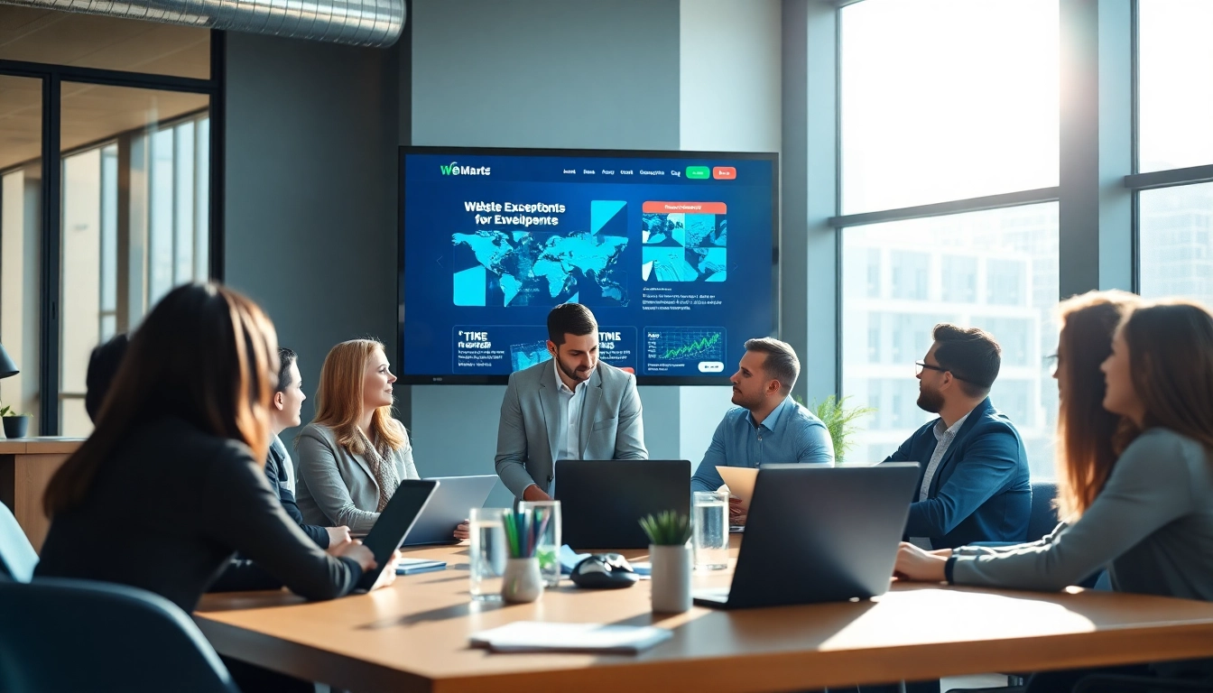 Webseite erstellen lassen Hannover von einem professionellen Webentwicklungsteam in einem modernen Büro.
