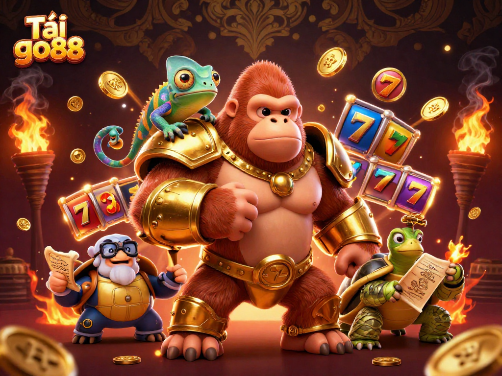 Spin and win with Tải go88 in an enchanting 3D casino world, featuring dynamic slots.
