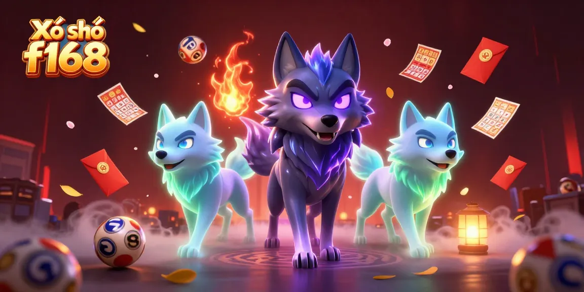 Experience the excitement of Xổ số f168 while winning lottery prizes with vibrant visuals and engaging 3D characters.