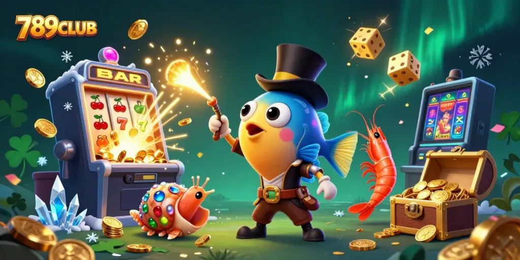 Win big with 789CLUB in a lively casino environment filled with treasures and excitement