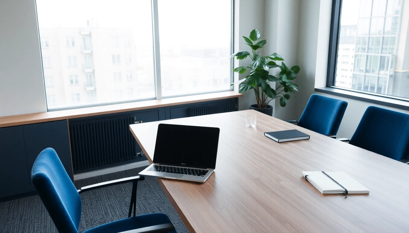 Headhunter Frankfurt: Modernes Büro-Setting mit eleganter Atmosphäre.