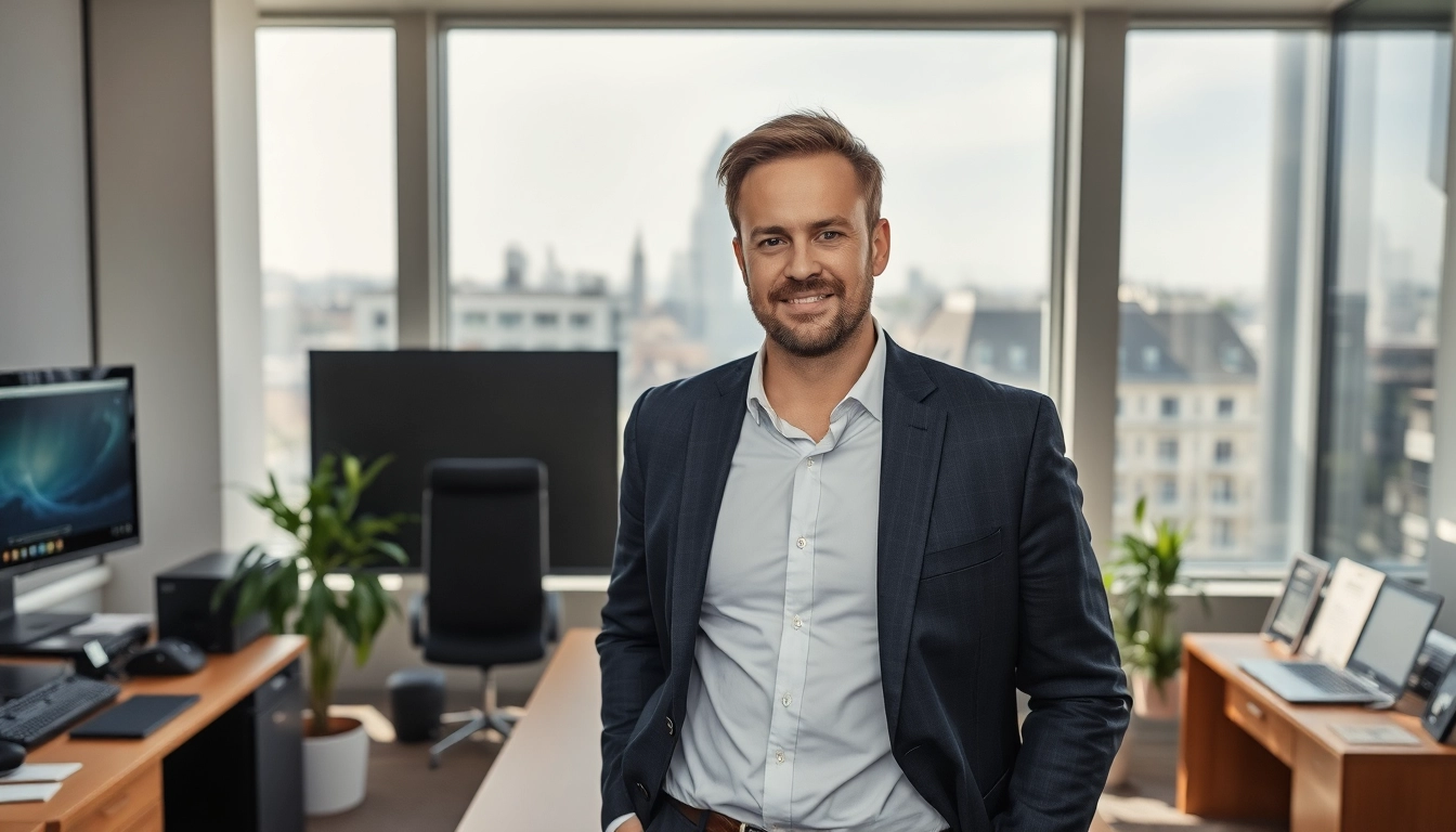 Professioneller Headhunter Mannheim mit modernem Büro-Setting