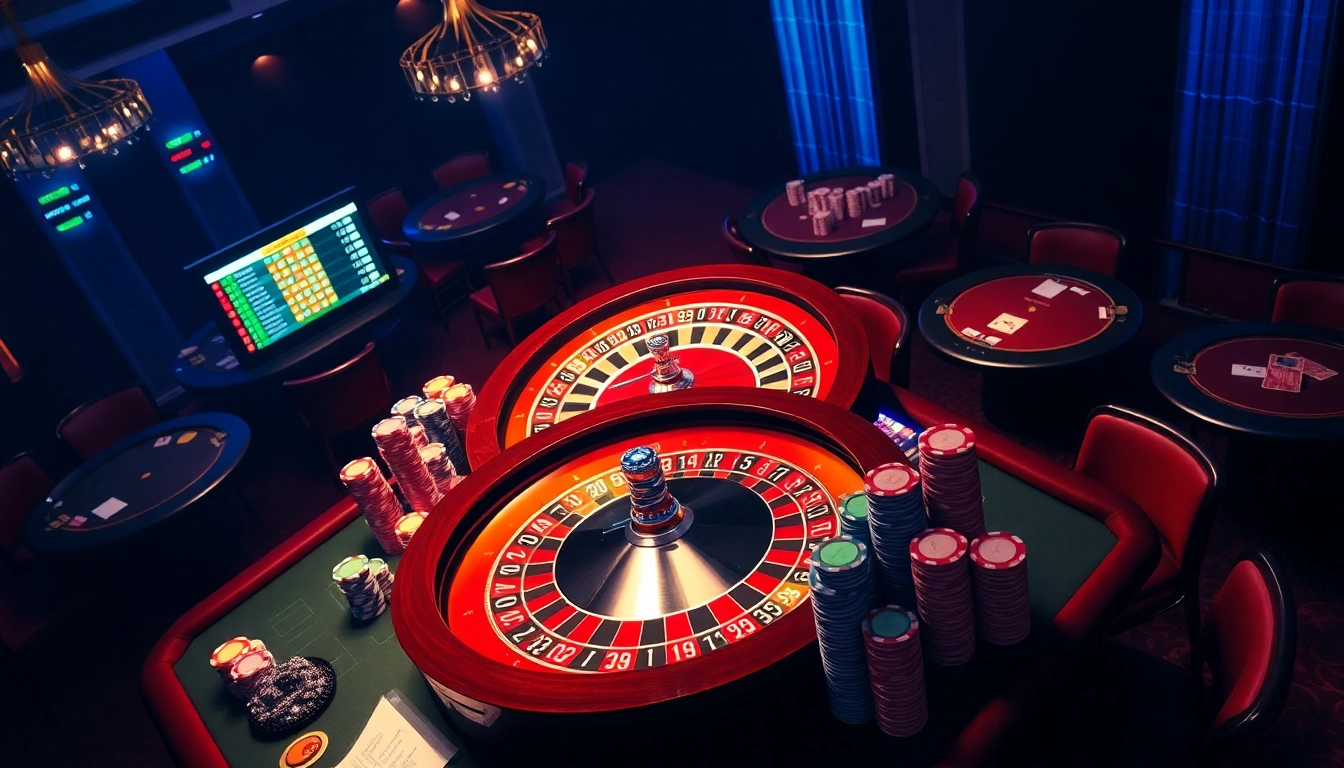 Experience thrilling gameplay and vibrant settings with https://mm88.observer/ featuring poker and roulette tables.