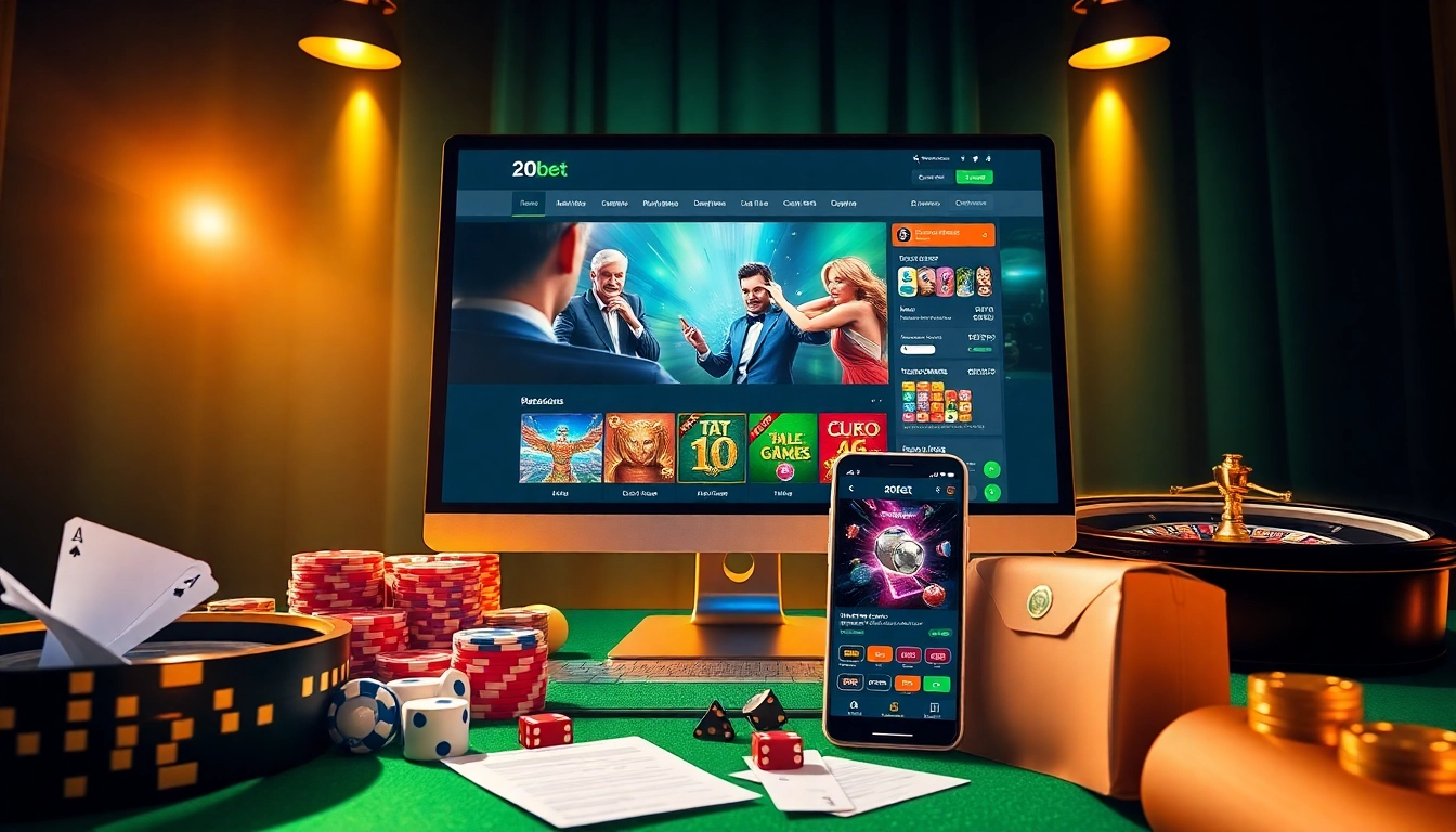 Experience the thrill of gambling on the 20bet platform with engaging games and a user-friendly interface.