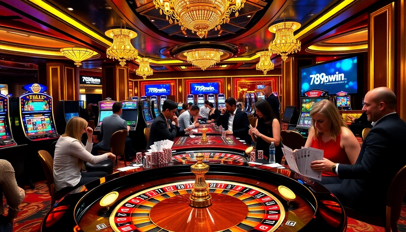 Experience thrilling gameplay at 789b.win with a vibrant casino atmosphere full of excitement.