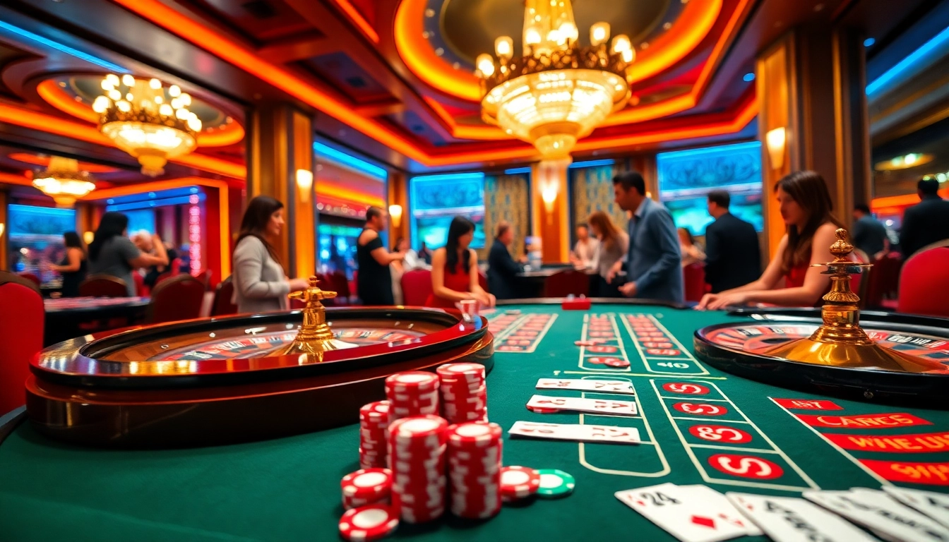 Enhancing gameplay at GG88's vibrant casino table with engaging poker and roulette action.