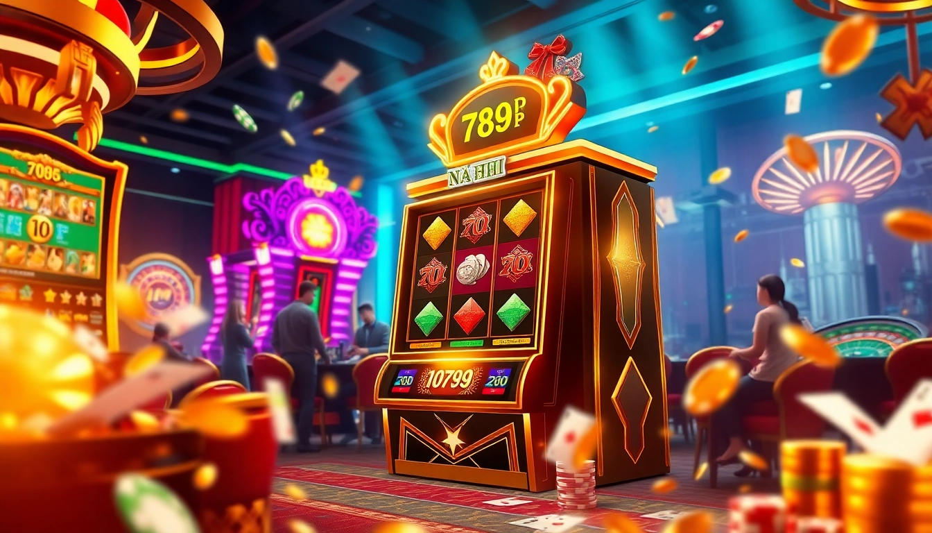 Experience thrilling gameplay at 789P nổ hũ with exciting slots and casino action.