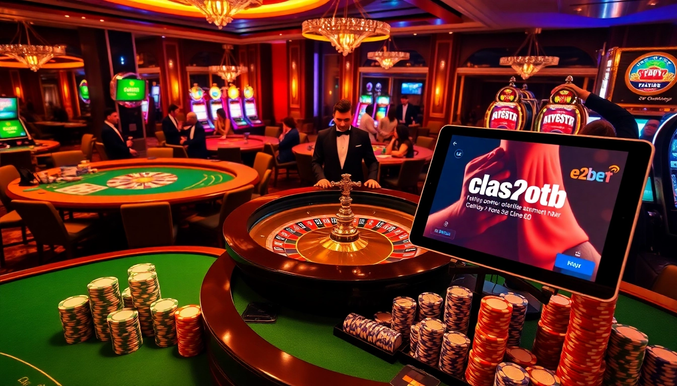 Engage in thrilling games at https://e2bet-games.org, featuring vibrant casino tables and exciting slot machines.