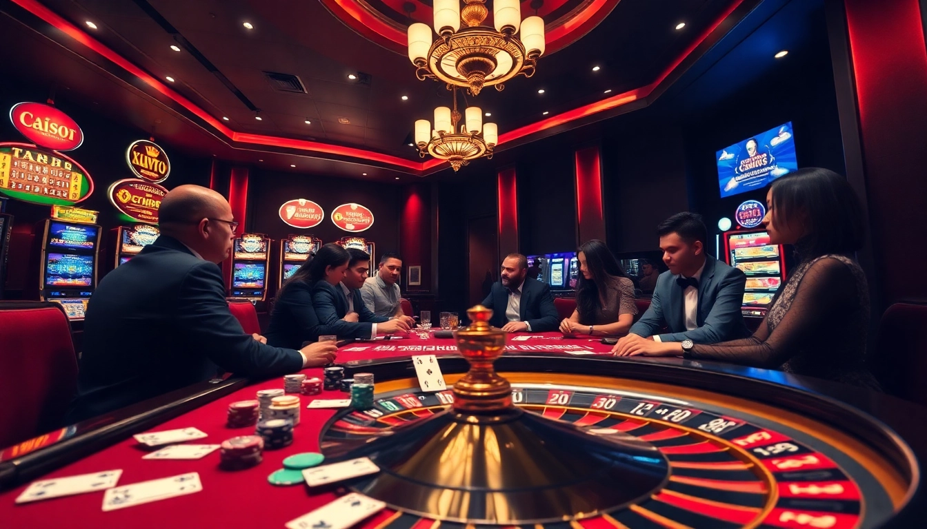 Experience thrilling poker action at tt88 com with vibrant casino tables and excited players.