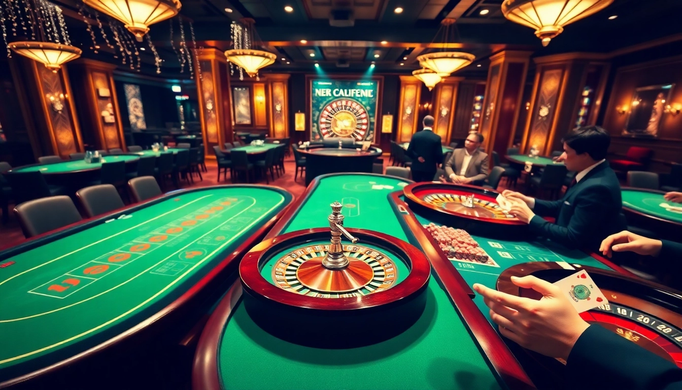 Exciting online gambling experience at go888.jp.net with poker games and roulette wheel.