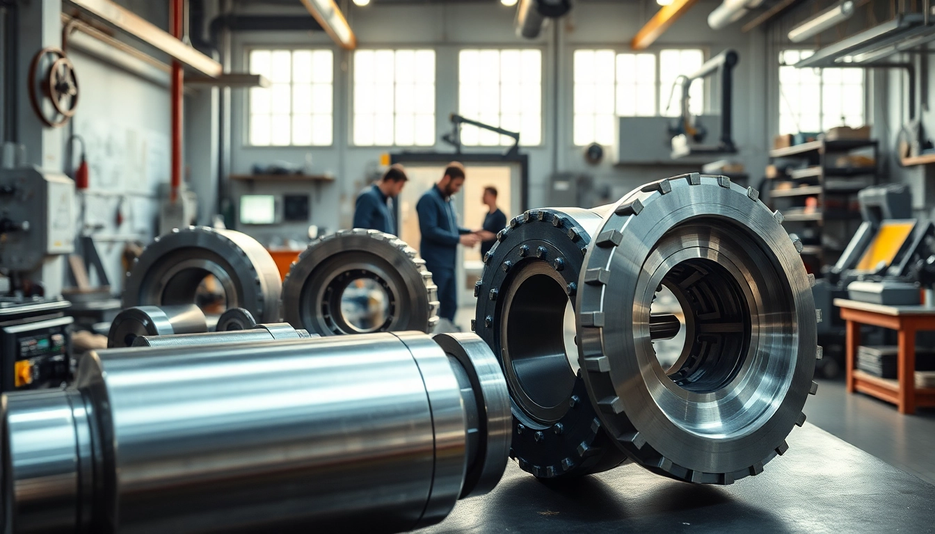 Drehteile präzise in einer modernen Werkstatt maschinieren, technische Exzellenz.