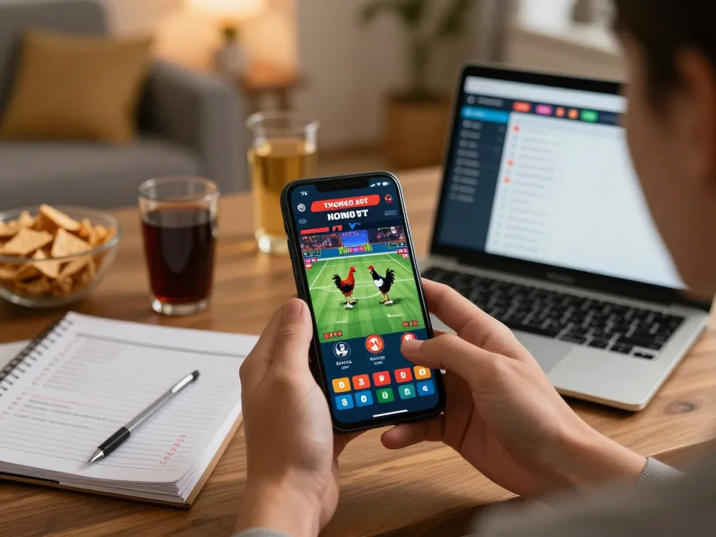 Xem đá gà thomo trực tiếp hôm đầy thú vị từ sự thoải mái của ngôi nhà qua smartphone trong một sự kiện hấp dẫn.